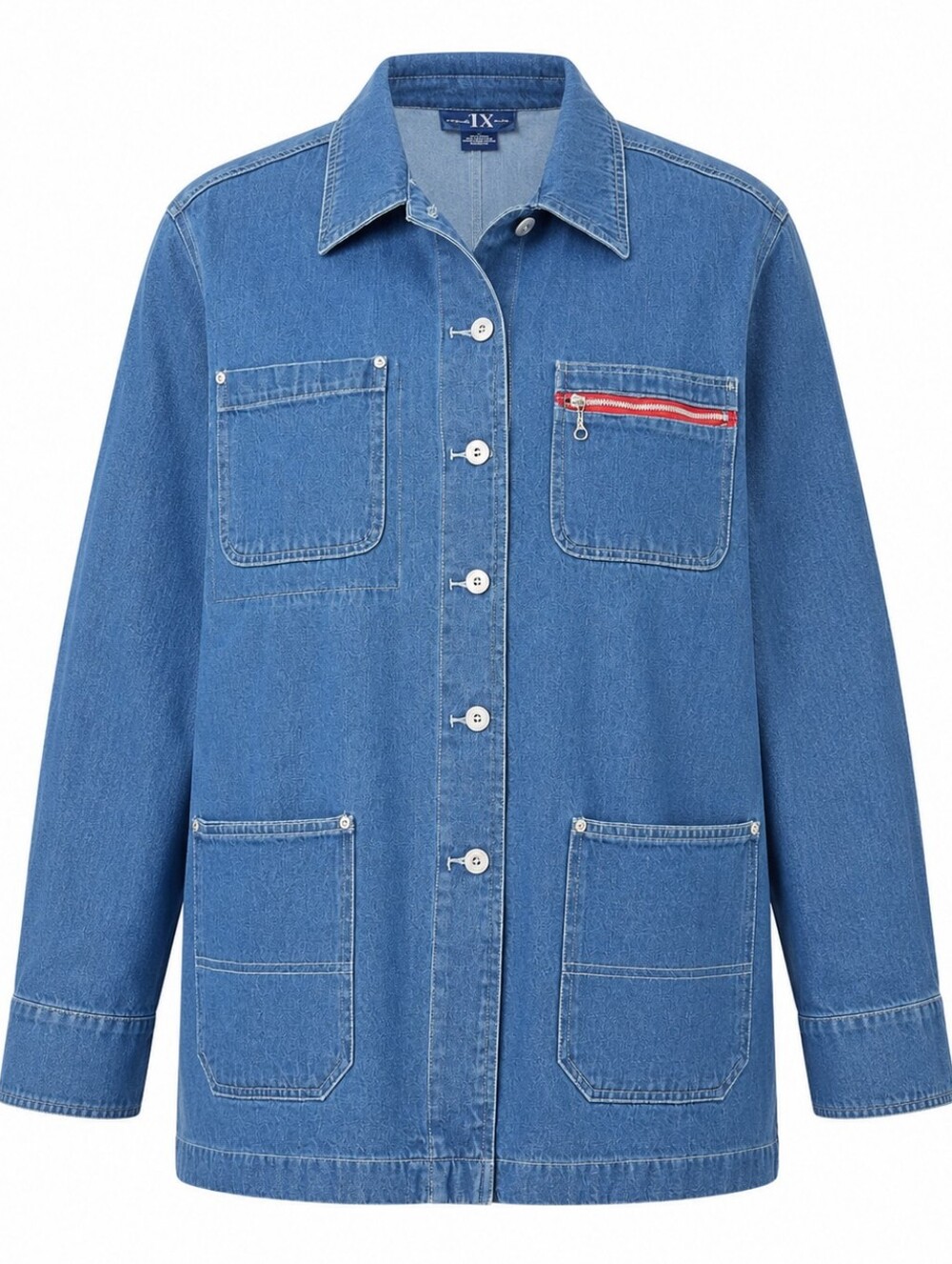 ORIGINAL TY WEAR | Vintage Denim‎ Chore Jacket Utility Barn Coat | 1X